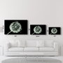 Wallity CAM-3036 Pintura Decorativa de Vidrio Templado 46 x 72 cm